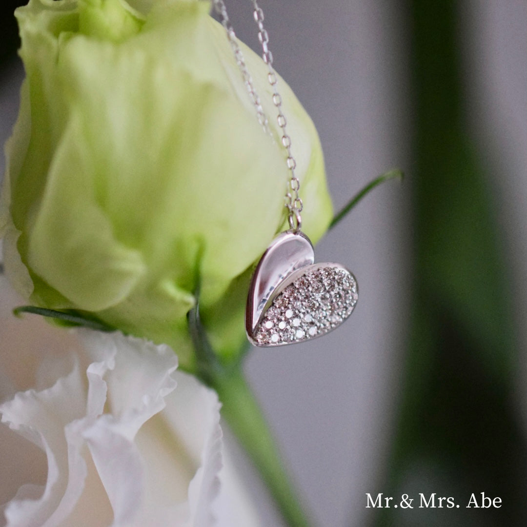 Petal K18 & Diamond ネックレス ホワイトゴールド – Mr. & Mrs. Abe