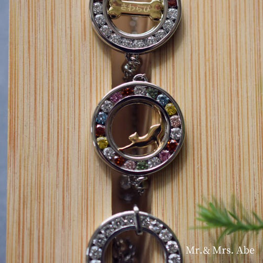 Pet Jewelry Eternity (K18 Gold Cat Motif) Necklace