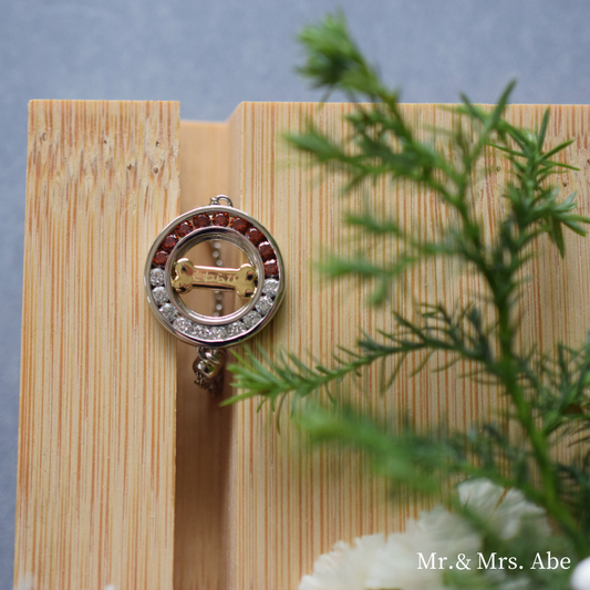 Pet Jewelry Eternity (K18 Gold Bone Motif) Necklace