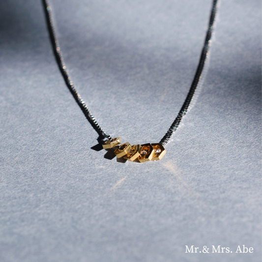 BlossomFlake Necklace SV/Gold Filled