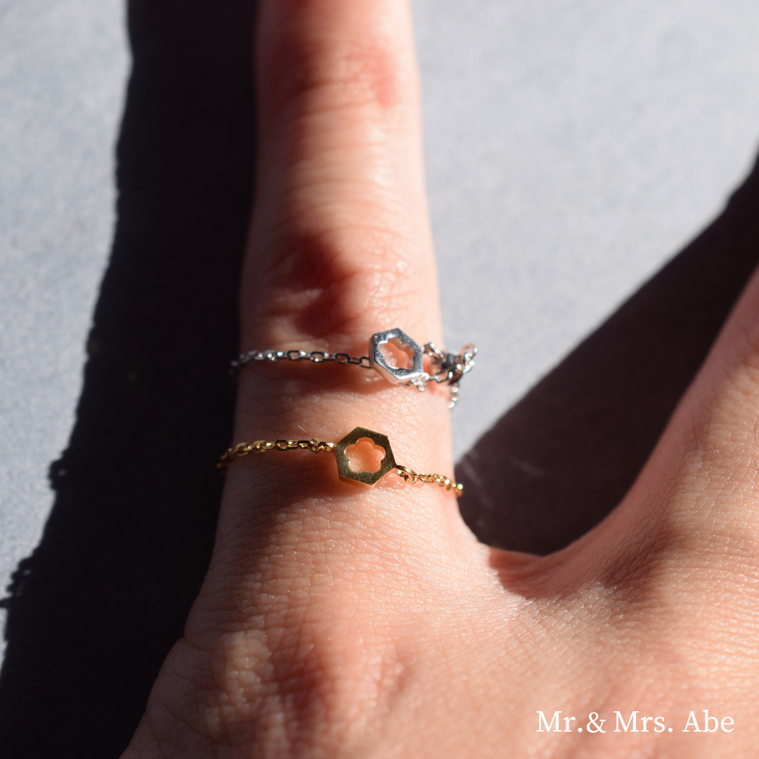 BlossomFlake Chain Ring