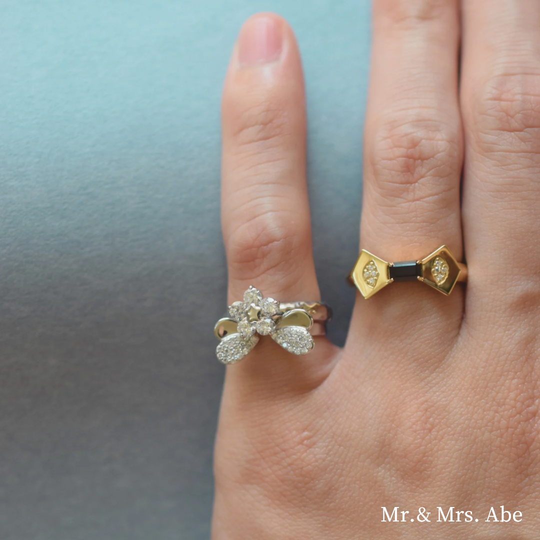 Petal k18 ダイヤモンドリング